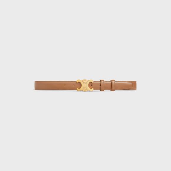Celine Medium 'Triomphe' Brown Belt Size 75 - Picture 1 of 4